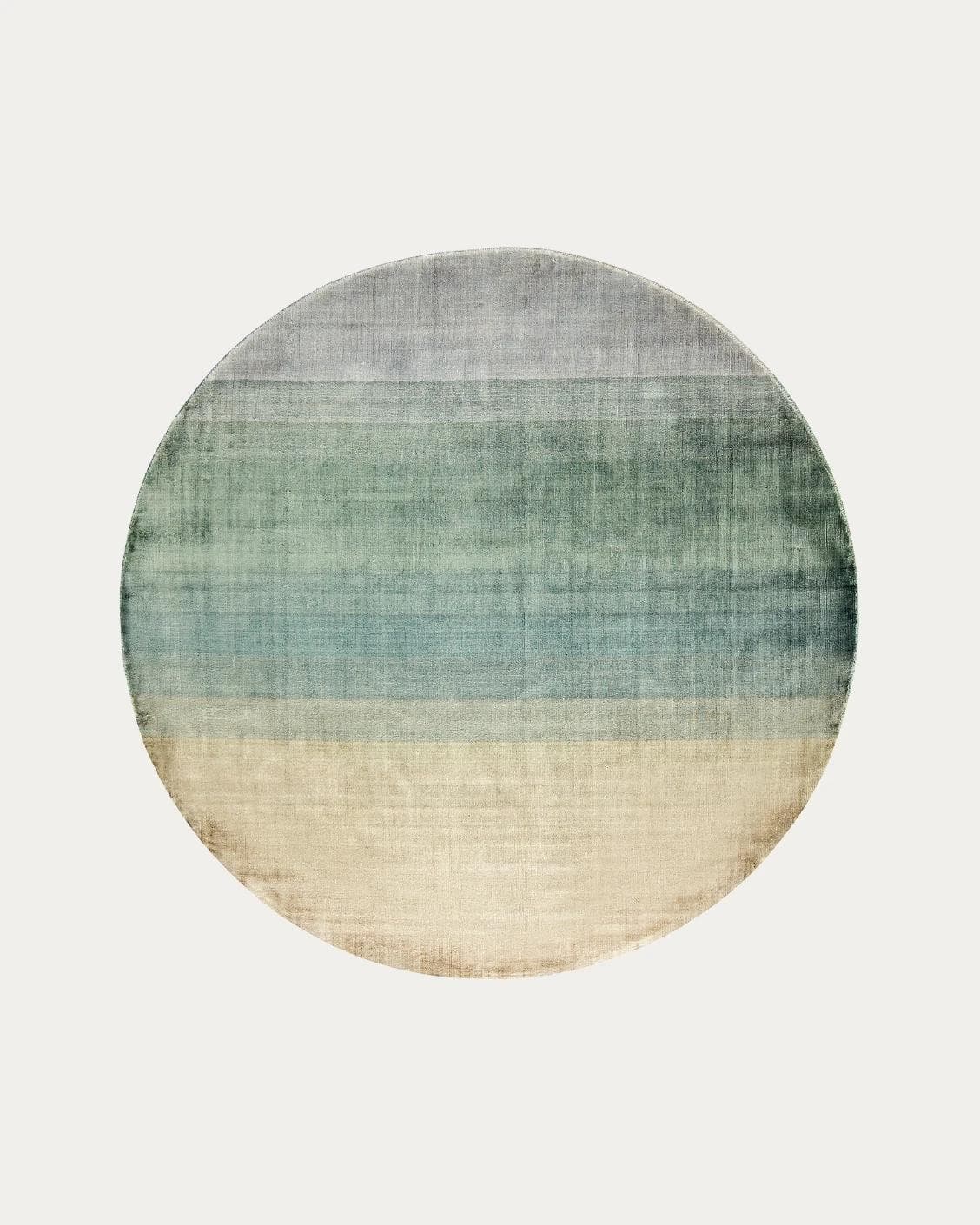 Scarlette Sage carpets in beige and green, shown in a product top view as image 1