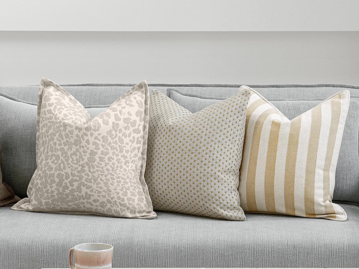 Scott Bundle cushion, shown in a lifestyle front view as image 5