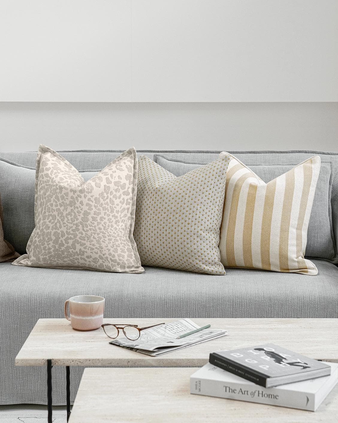 Scott Bundle cushion, shown in a lifestyle front view as image 5