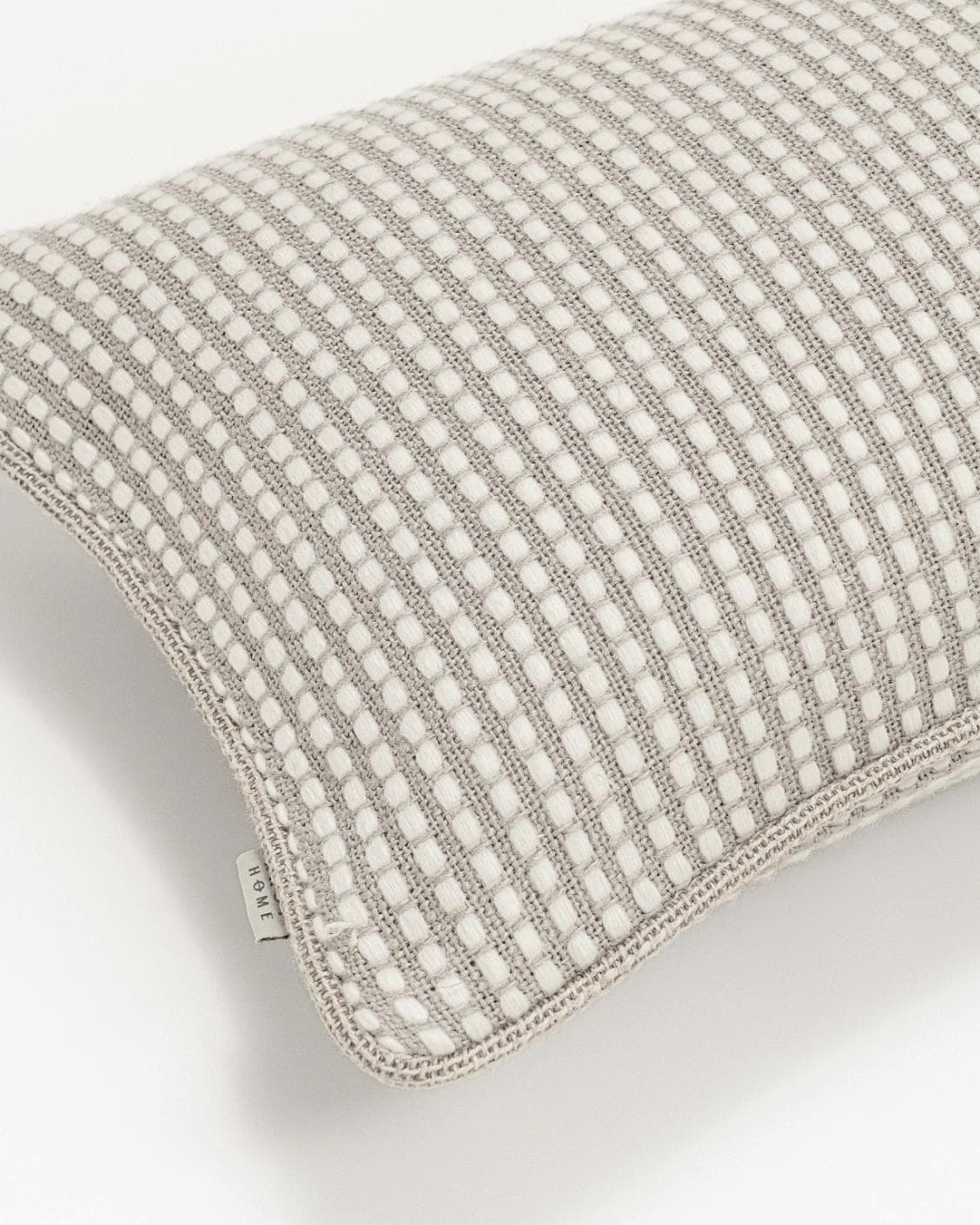 Shea Laurent II cushion in beige, shown in a product top view as image 8