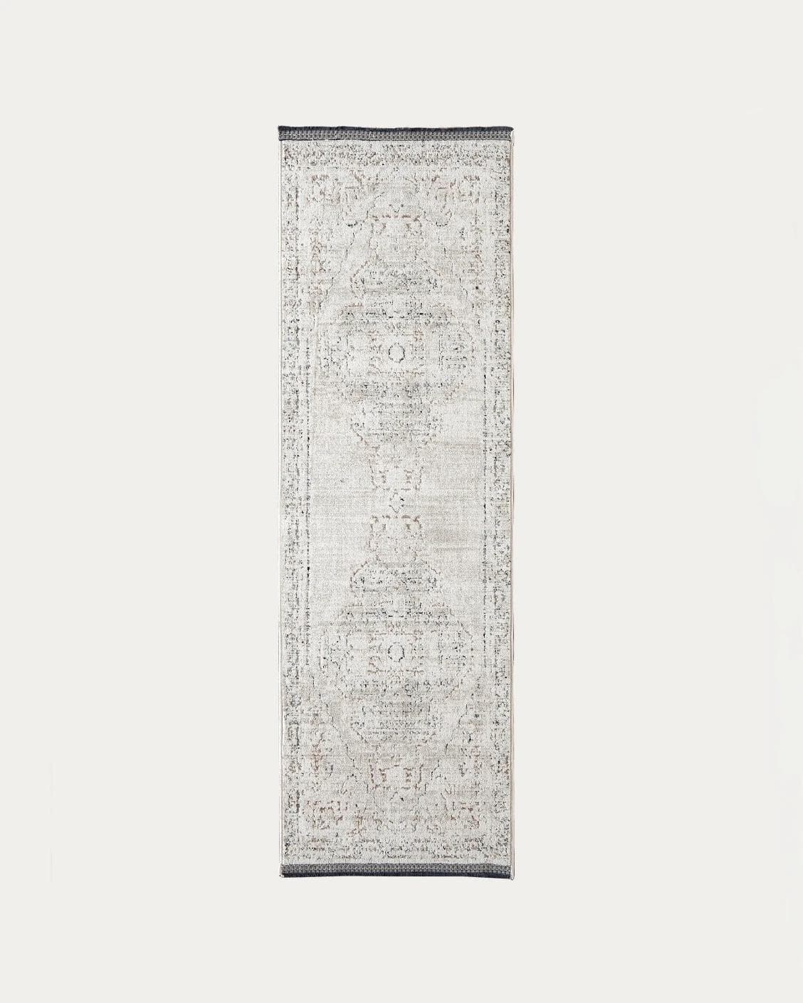 Sheldon Bianca carpets in beige, shown in a product top view as image 1