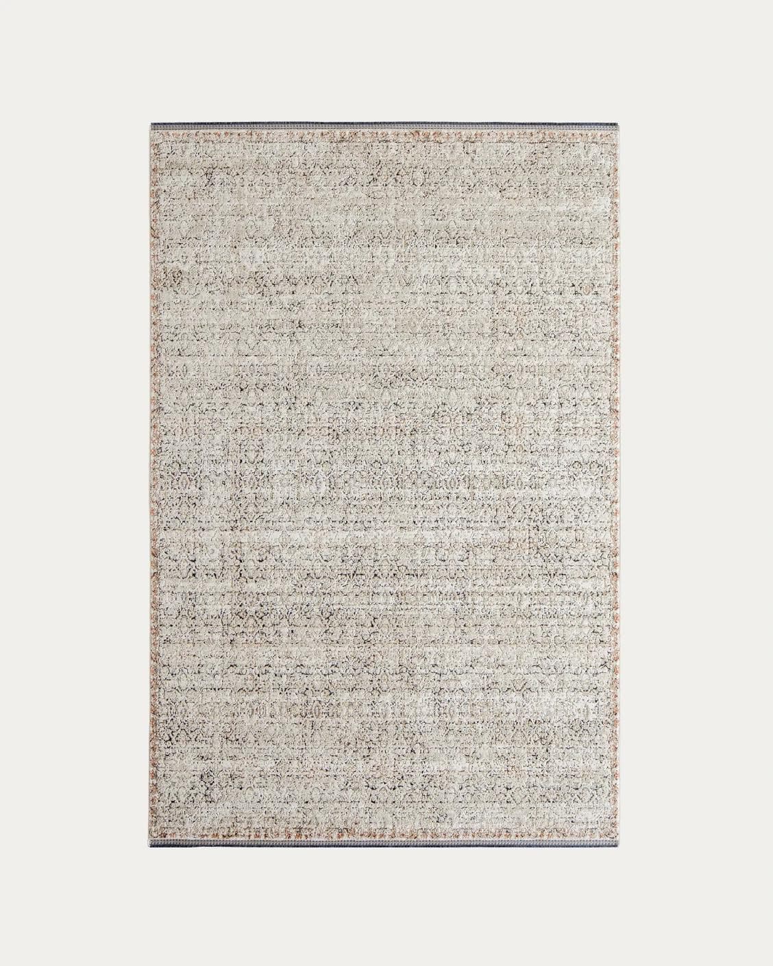 Sheldon Dune carpets in beige, shown in a product top view as image 1