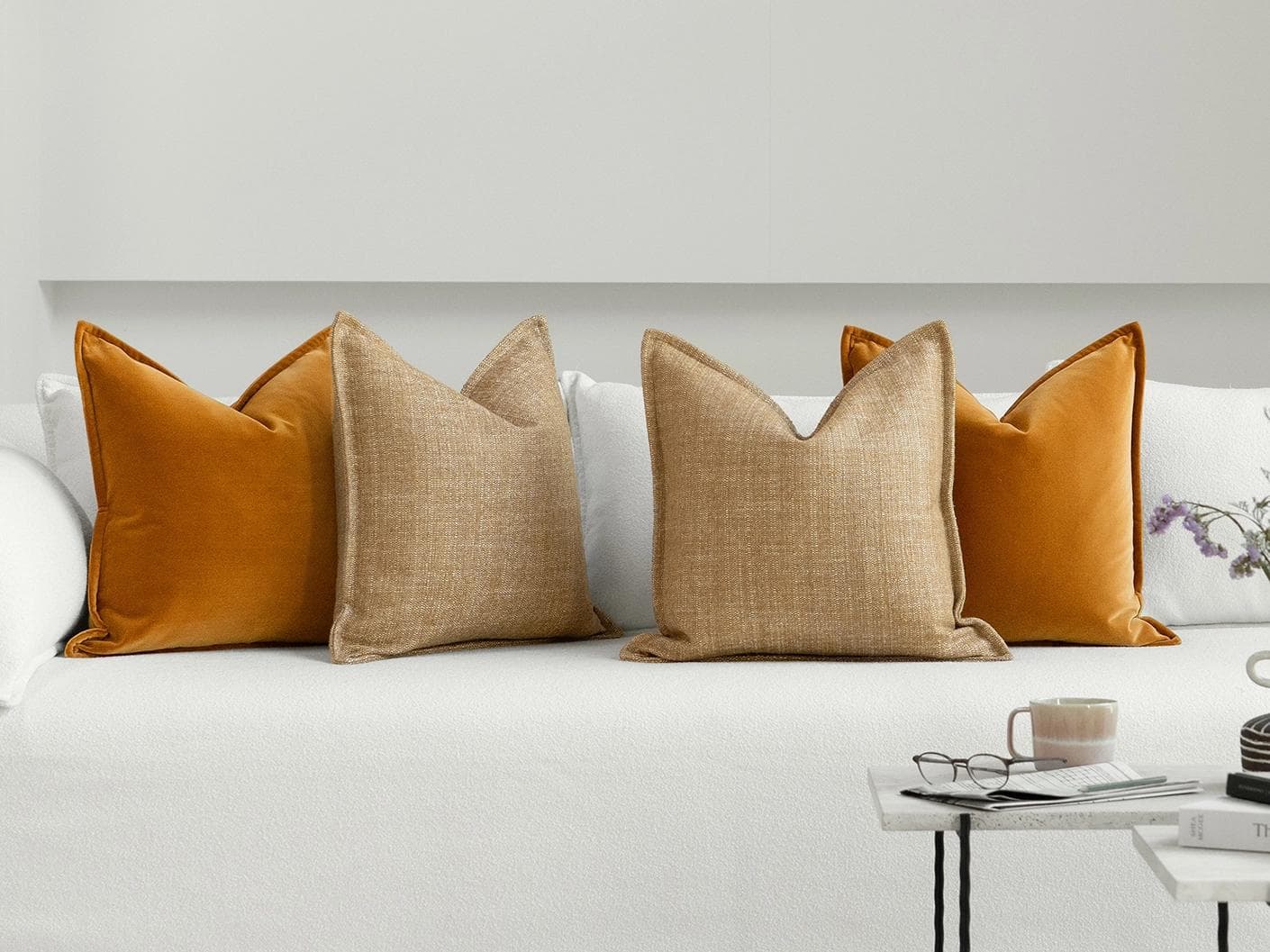 Shiju Bundle cushion, shown in a lifestyle front view as image 4