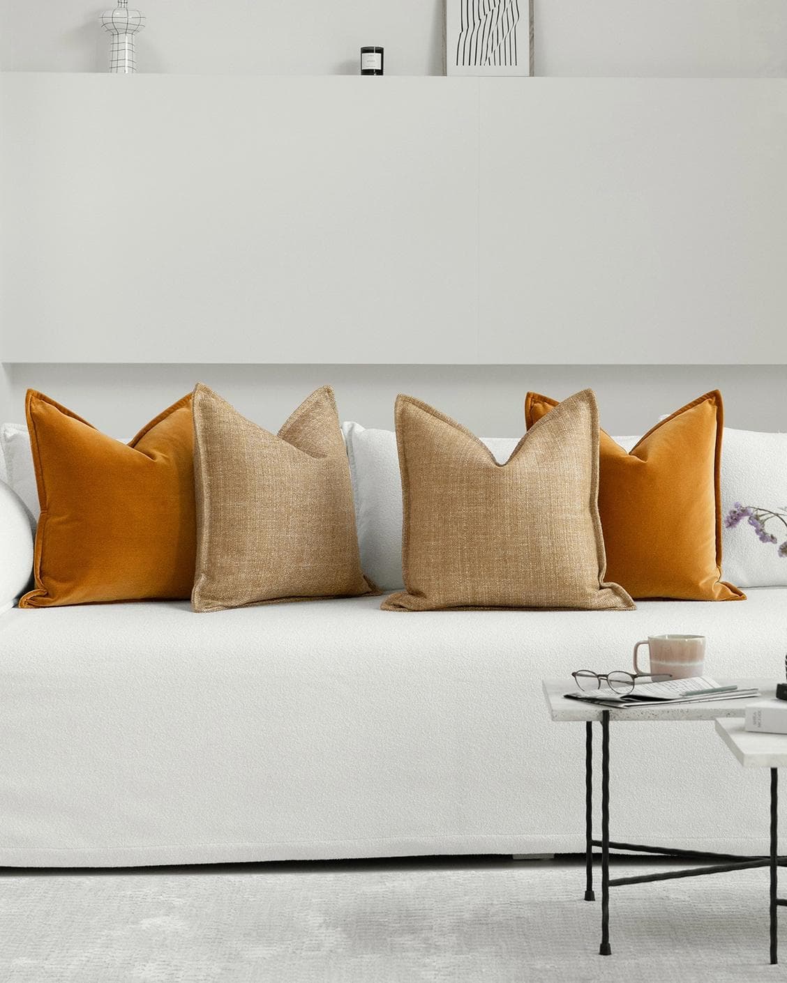 Shiju Bundle cushion, shown in a lifestyle front view as image 4