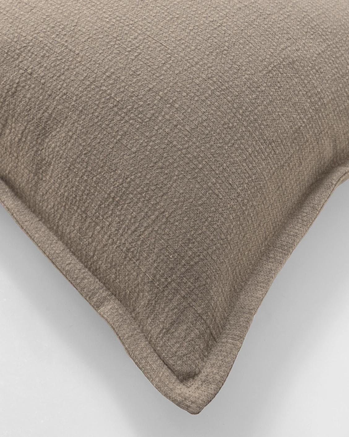 Siena Braun cushion in beige and grey, shown in a product top view as image 9