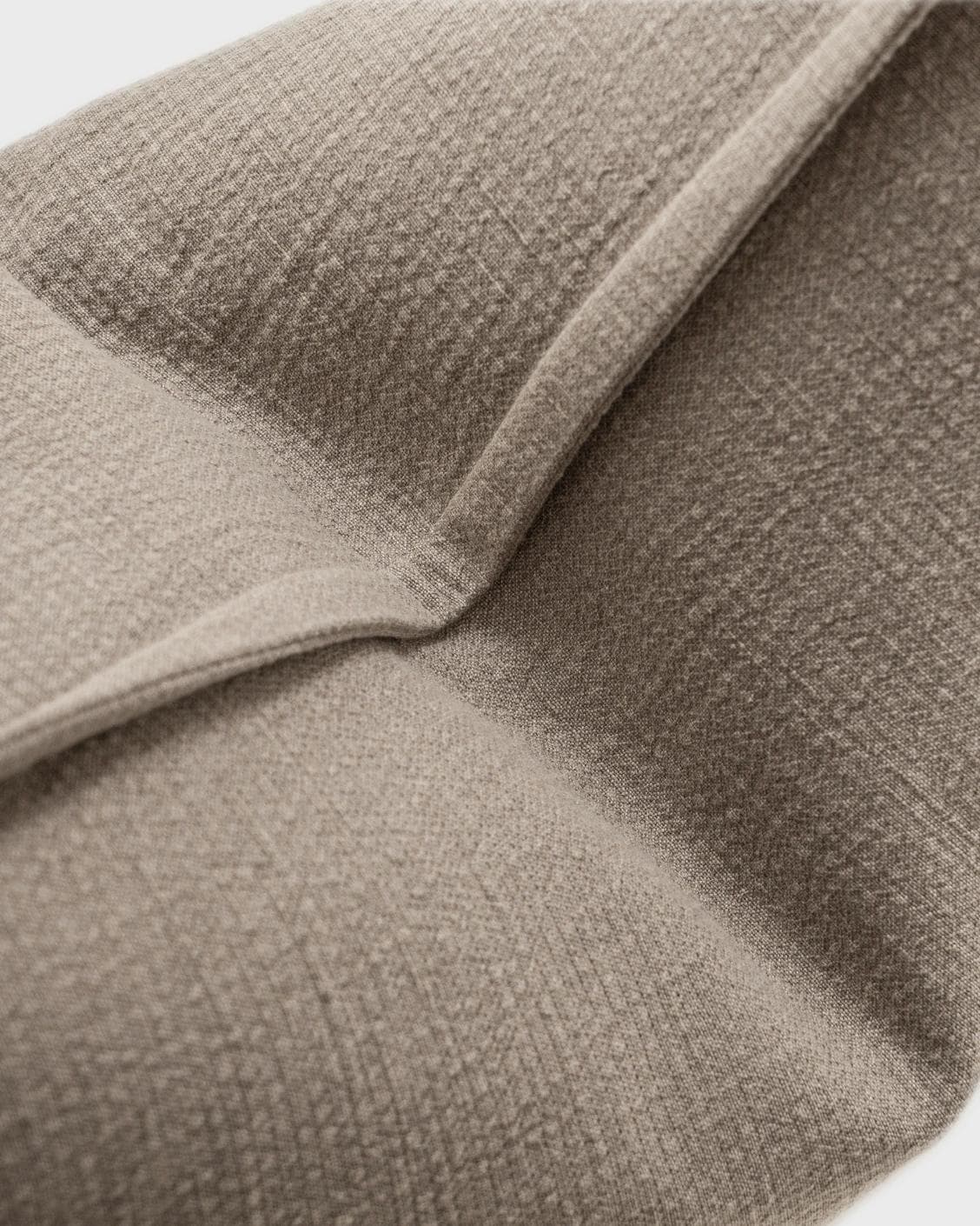 Siena Braun cushion in beige and grey, shown in a product top view as image 10