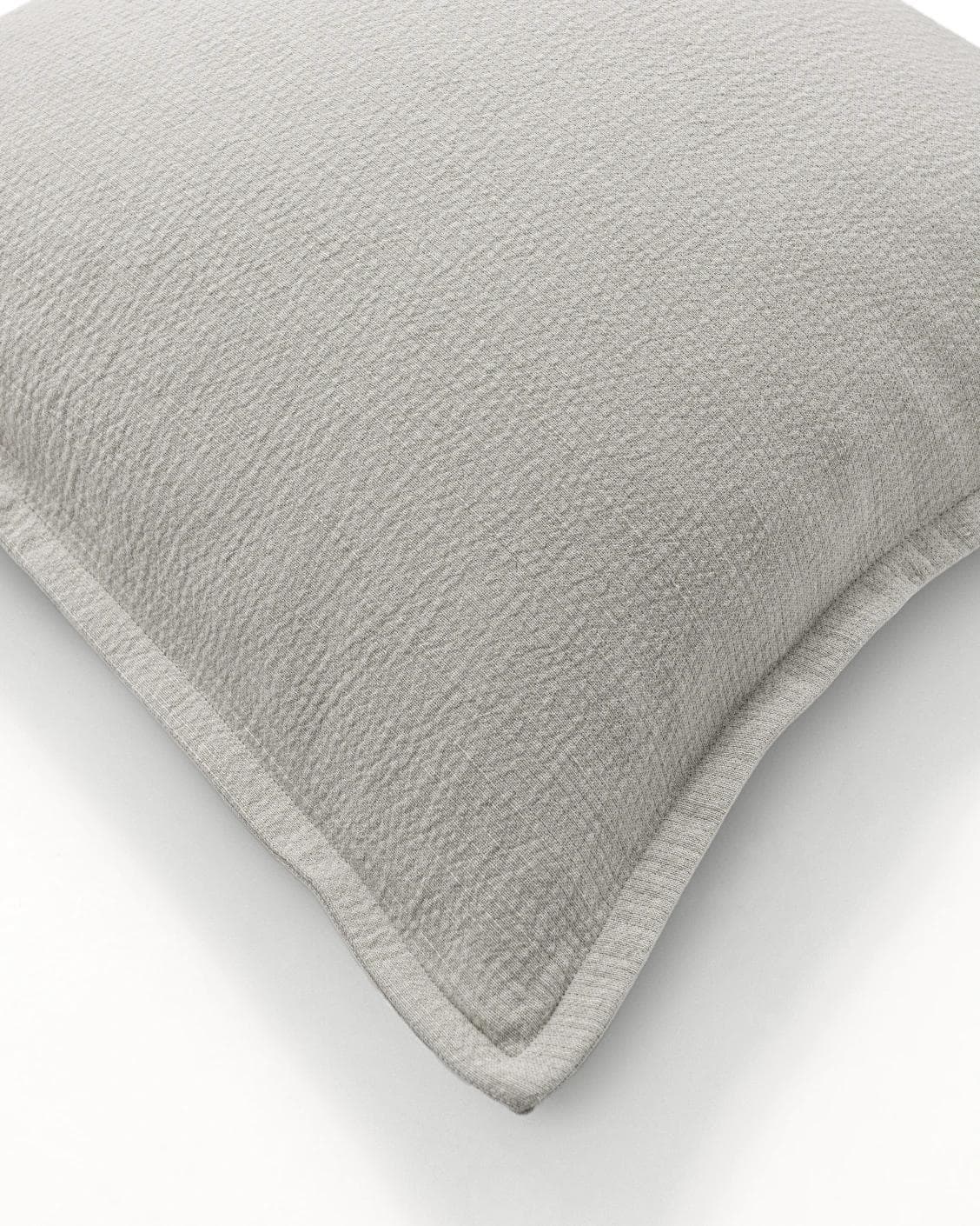 Siena Hodler cushion in grey, shown in a product top view as image 9
