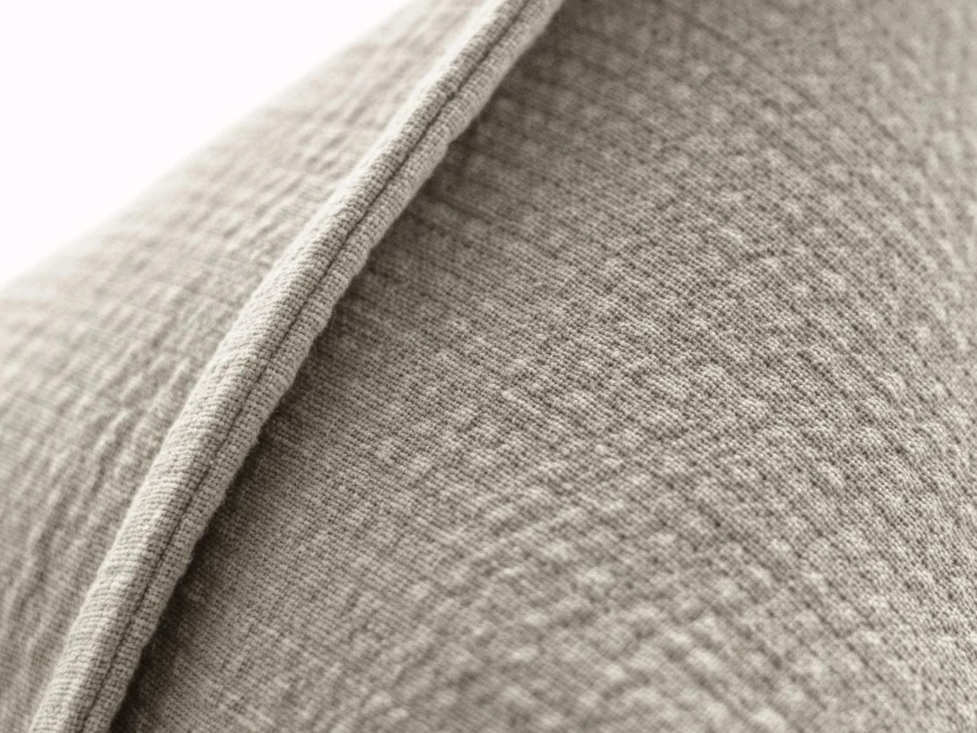Siena Klimt cushion in grey, shown in a product close-up as image 6