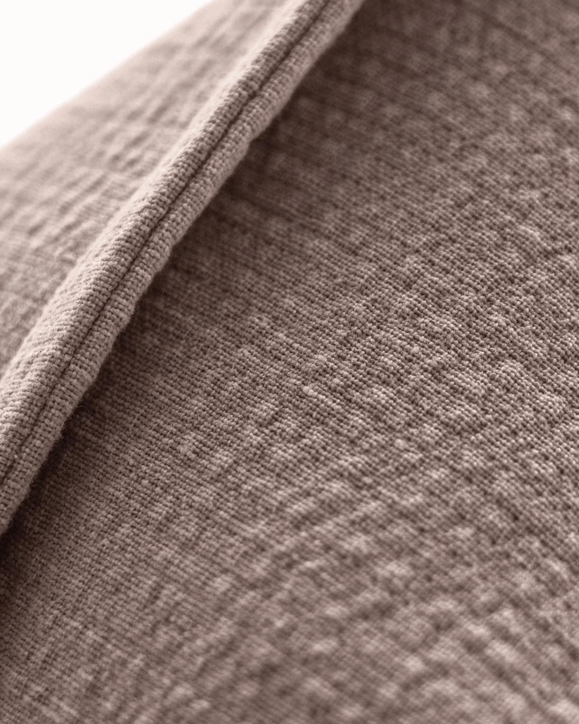 Siena Mauveine cushion in purple and taupe, shown in a product close-up as image 7