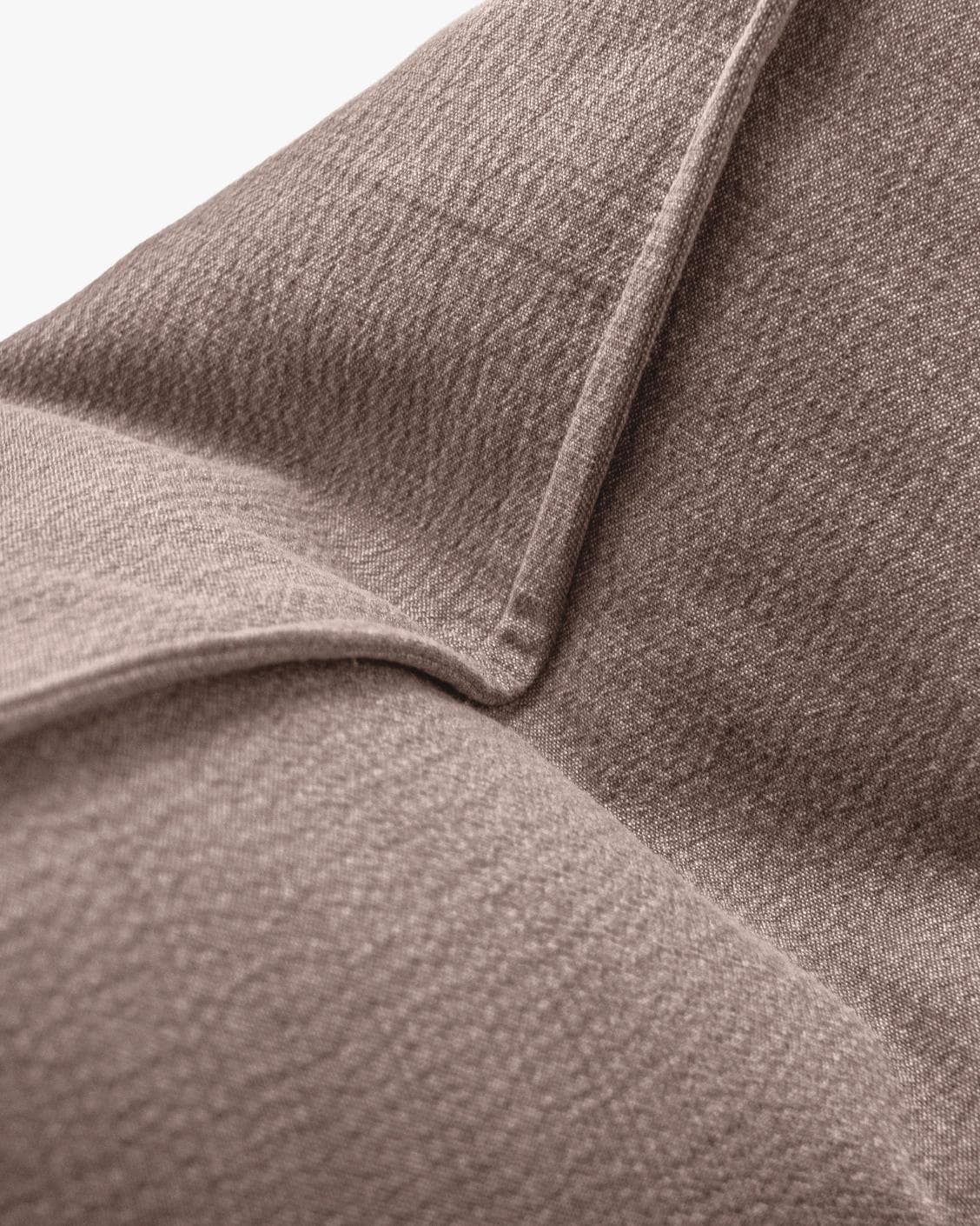 Siena Mauveine cushion in purple and taupe, shown in a product top view as image 8