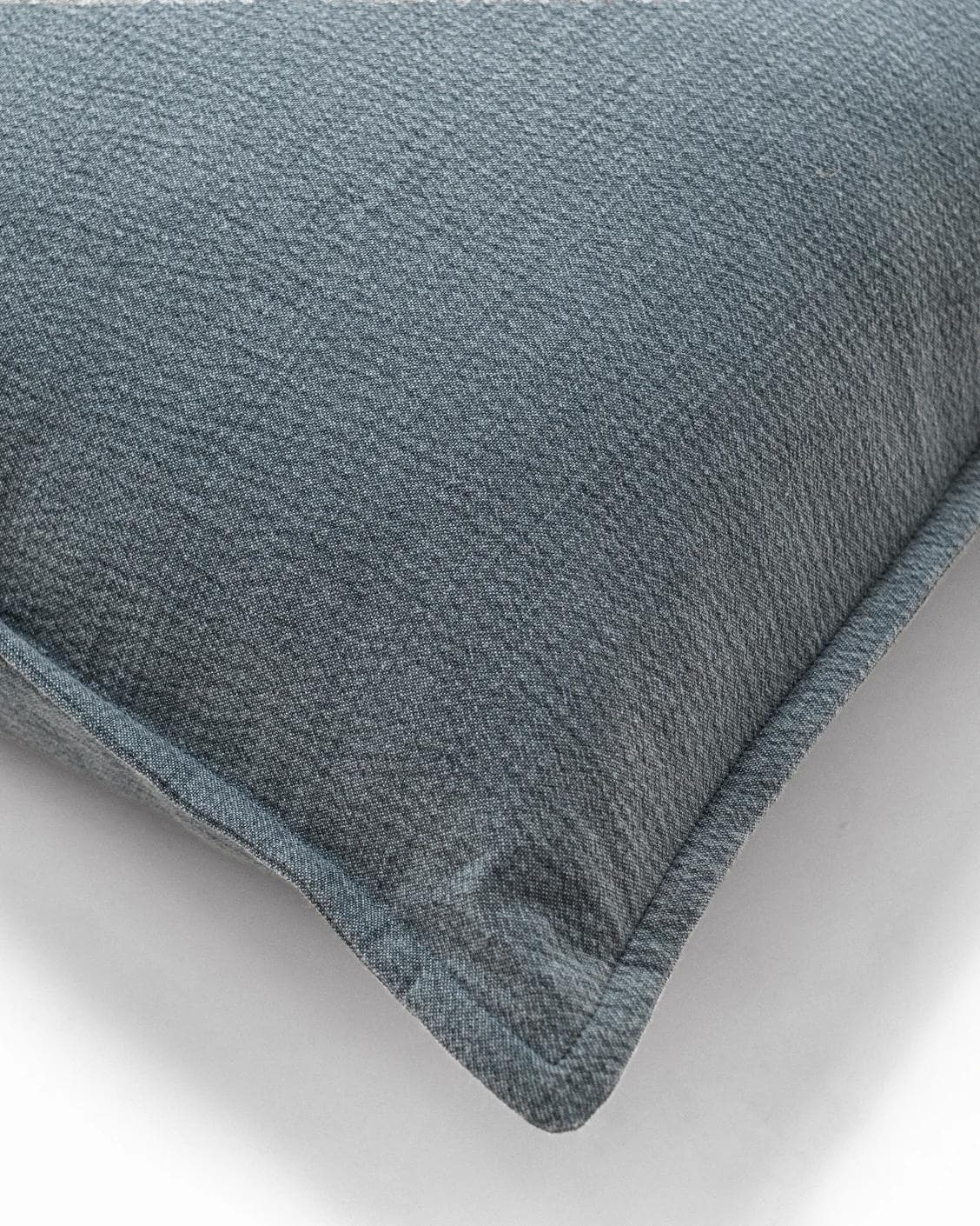 Siena Sky cushion in blue, shown in a product top view as image 9