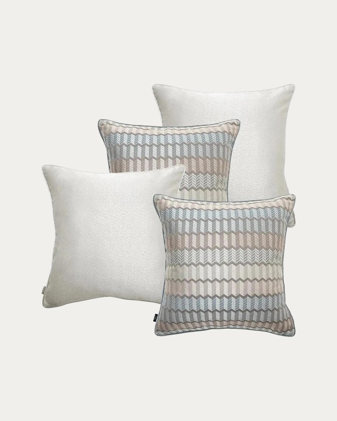 Gina Bundle bundle - indoor in silver and blue, shown in a product front view as image 1