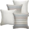 Gina Bundle bundle - indoor in silver and blue, shown in a product front view as image 1