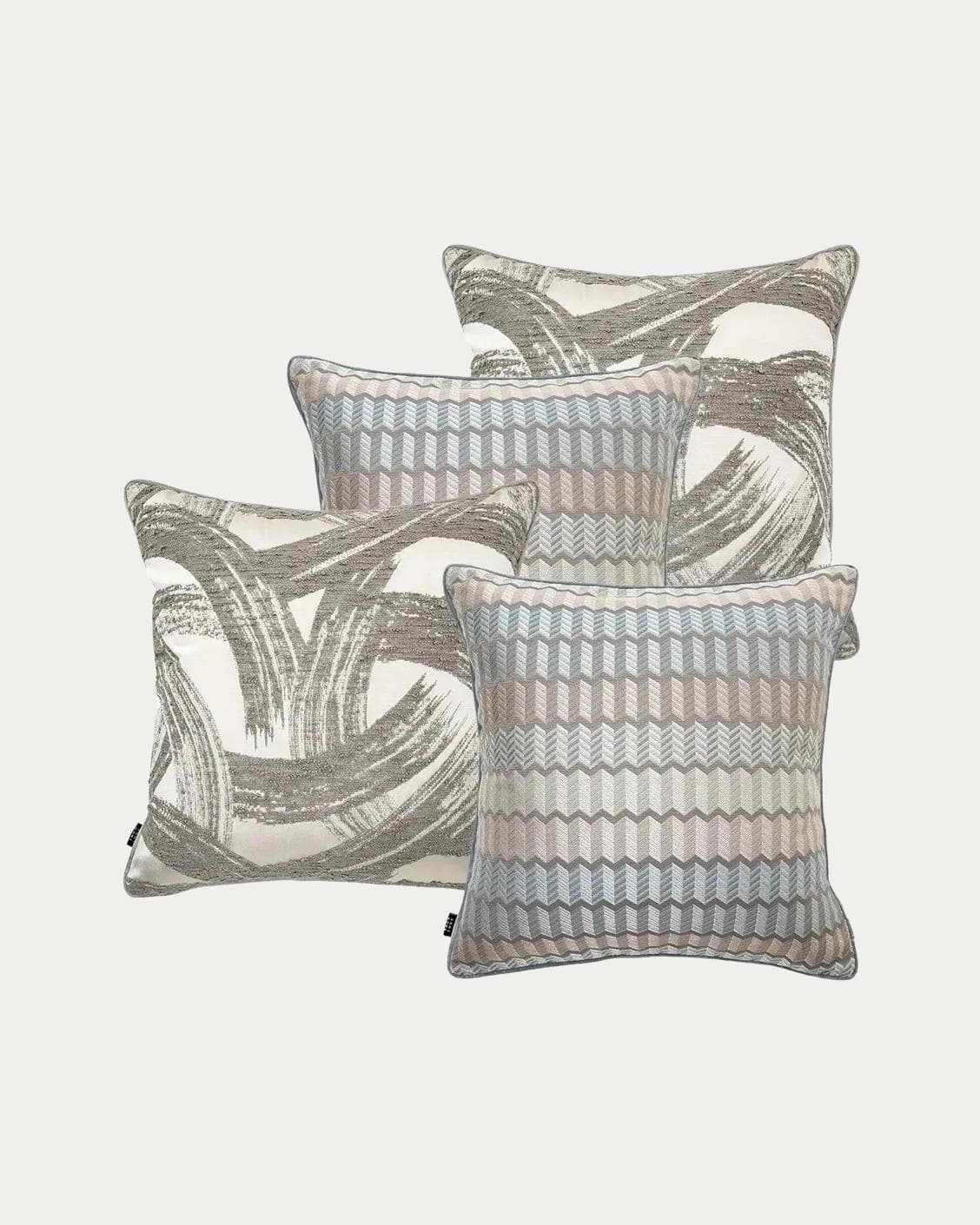 Meadow Bundle bundle - indoor in silver, blue, white and grey, shown in a product front view as image 1