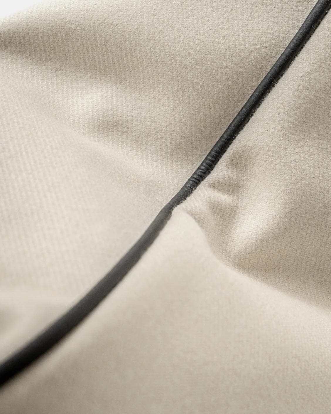Silvie Bianca cushion in off white, shown in a product top view as image 9
