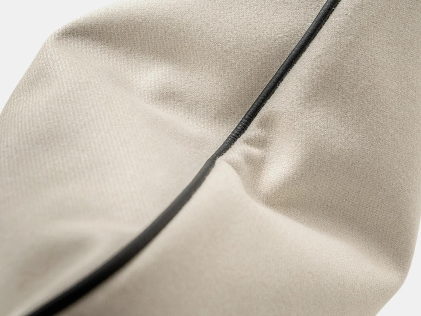 Silvie Bianca cushion in off white, shown in a product top view as image 9