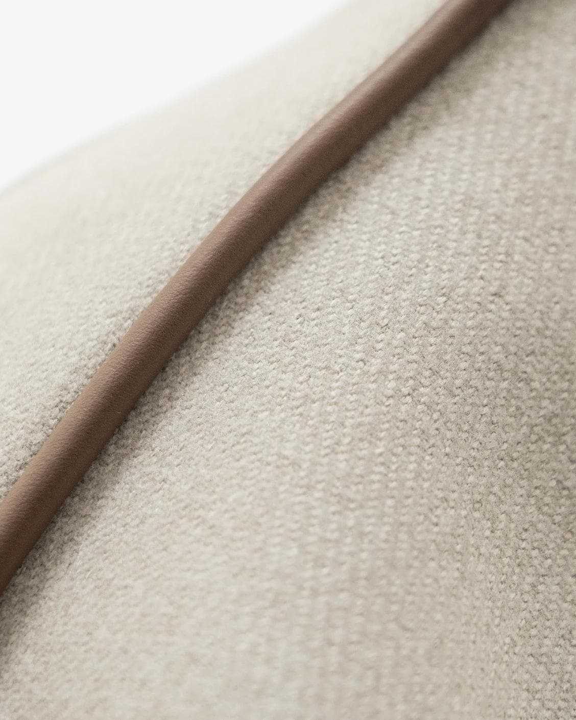 Silvie Klimt II cushion in cream, shown in a product close-up as image 5