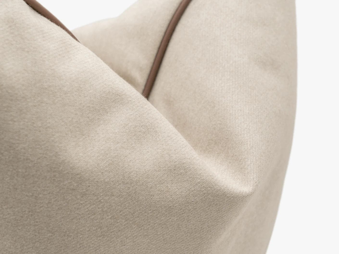 Silvie Klimt II cushion in cream, shown in a product close-up as image 6