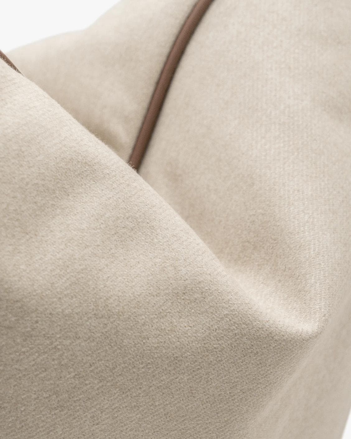Silvie Klimt II cushion in cream, shown in a product close-up as image 6
