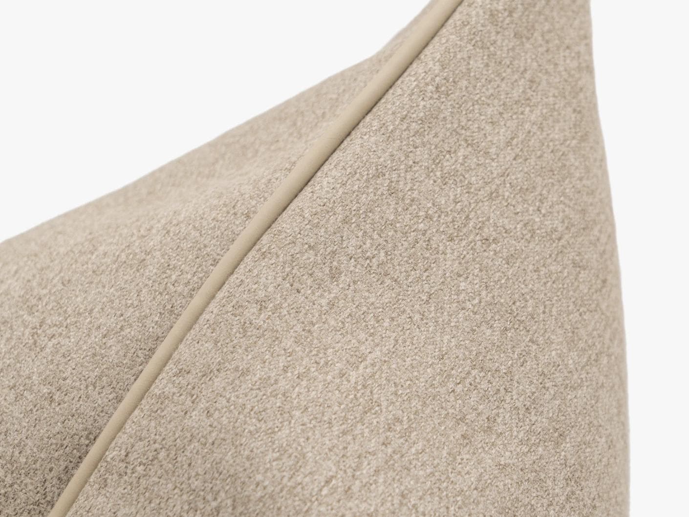 Silvie Laurent cushion in taupe, shown in a product close-up as image 6
