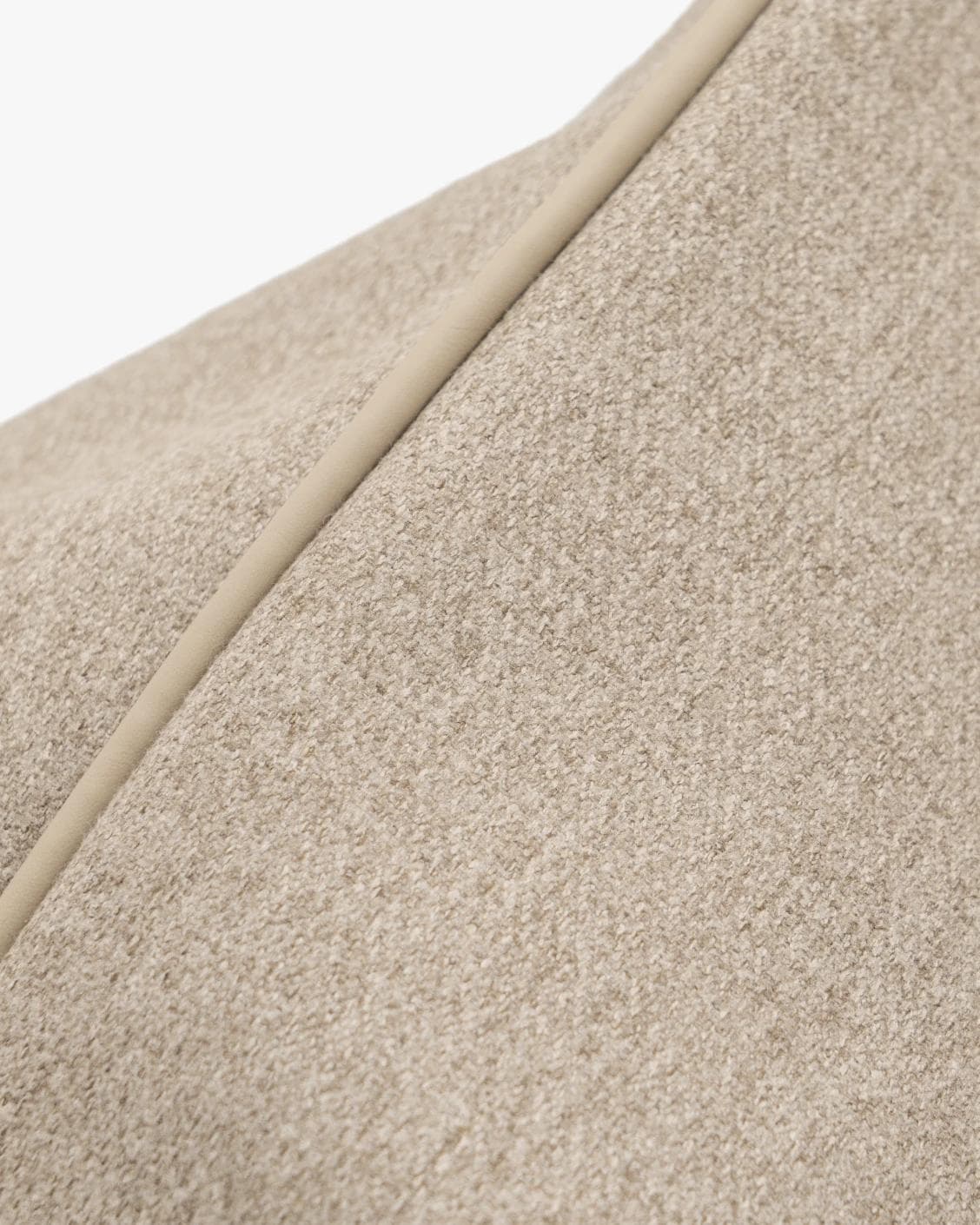 Silvie Laurent cushion in taupe, shown in a product close-up as image 6