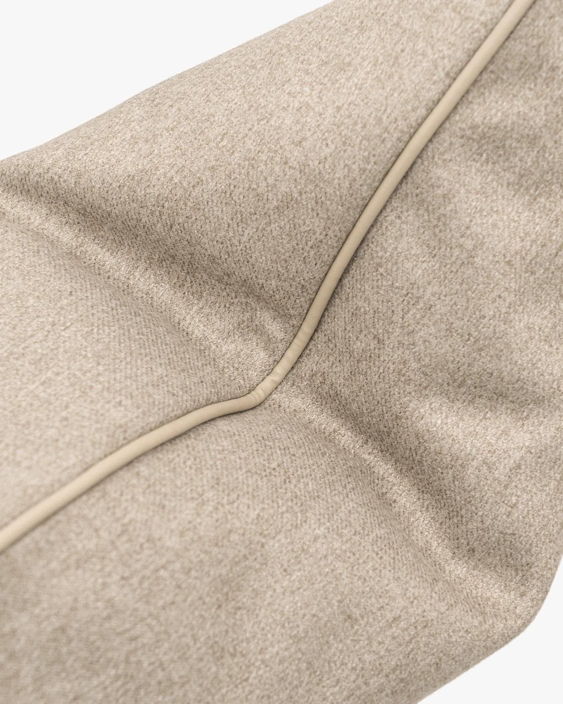 Silvie Laurent cushion in taupe, shown in a product top view as image 9