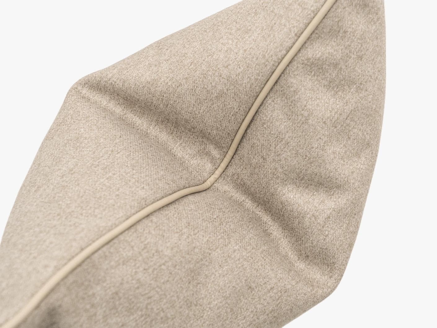 Silvie Laurent cushion in taupe, shown in a product top view as image 9