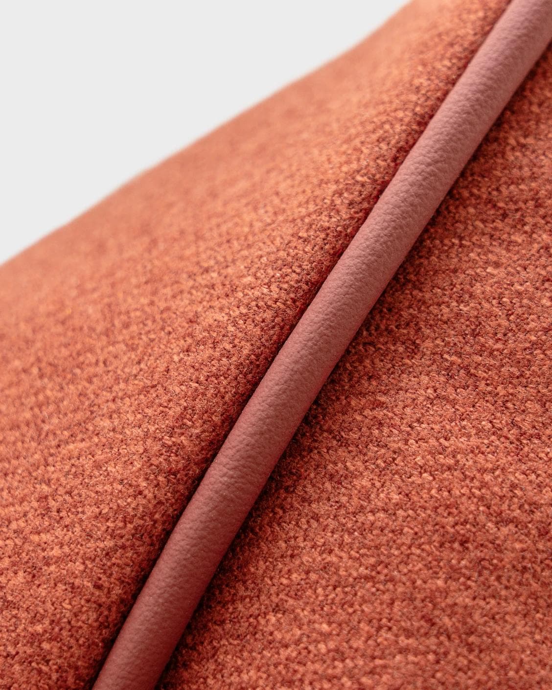 Silvie Scarlet cushion in orange, shown in a product close-up as image 7