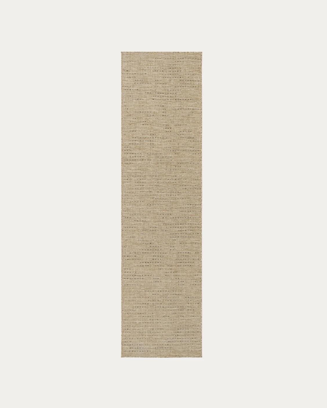 Solana Sandy carpets in brown, shown in a product top view as image 1