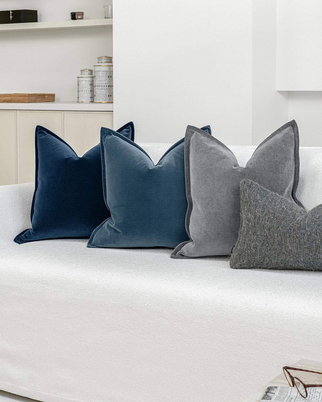 Stacy Bundle cushion, shown in a lifestyle right view as image 6