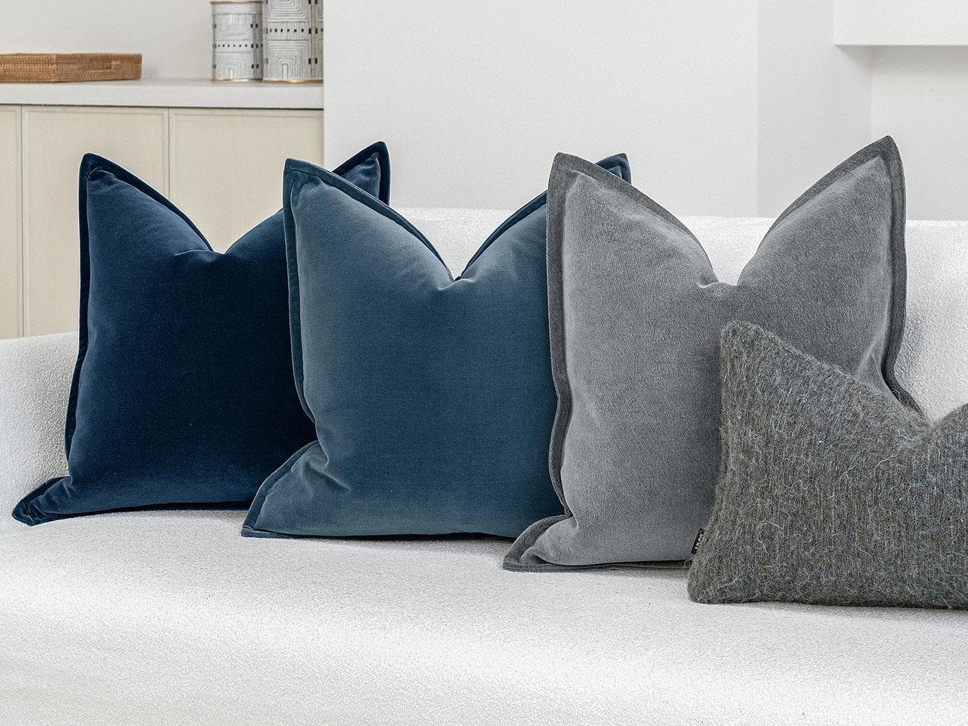 Stacy Bundle cushion, shown in a lifestyle right view as image 6