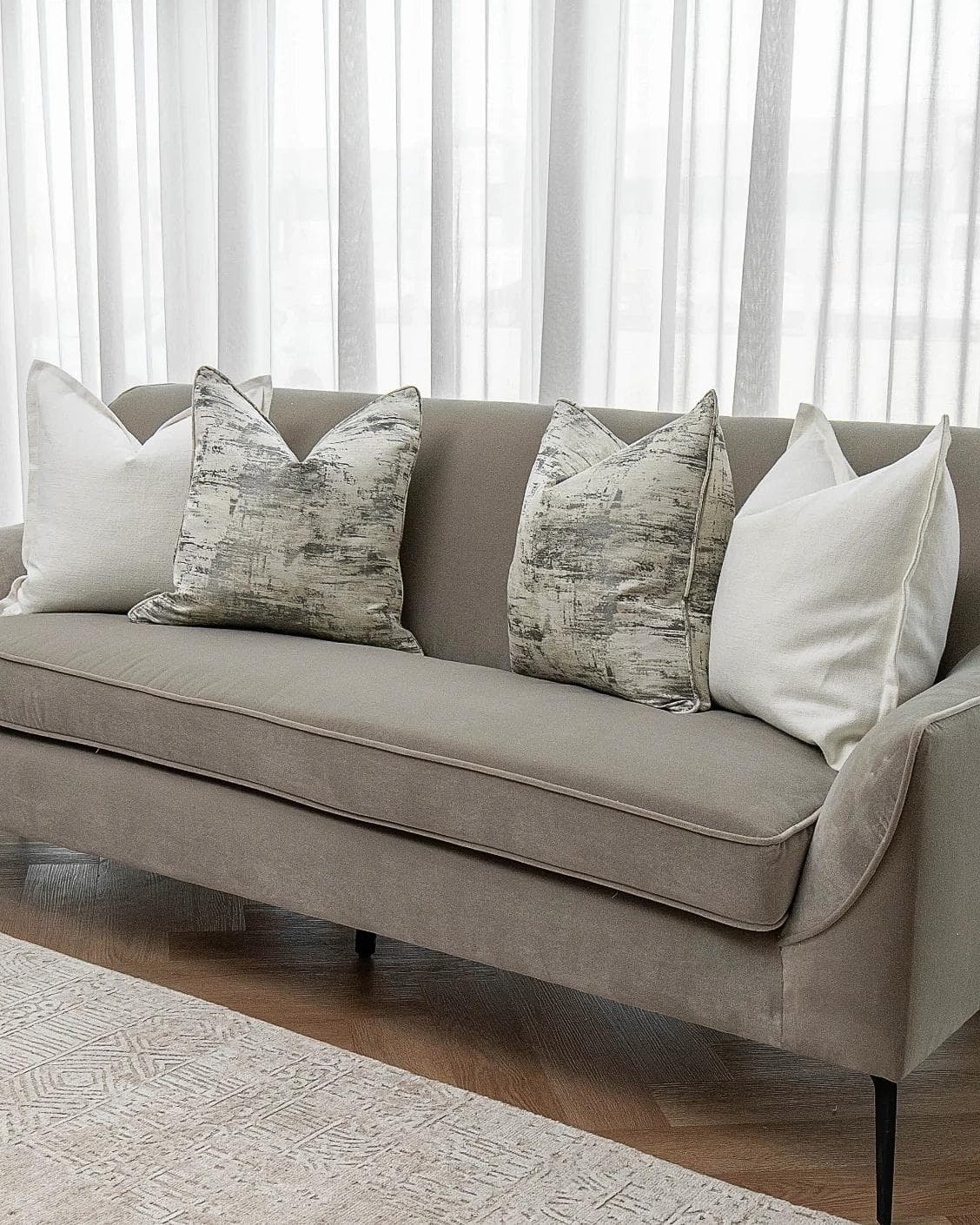 Cyrus Bundle cushion, shown in a lifestyle right view as image 2