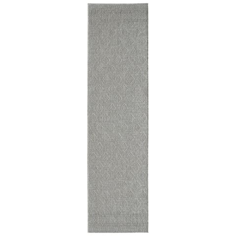 Summer Ashton carpets in grey, shown in a product top view as image 1