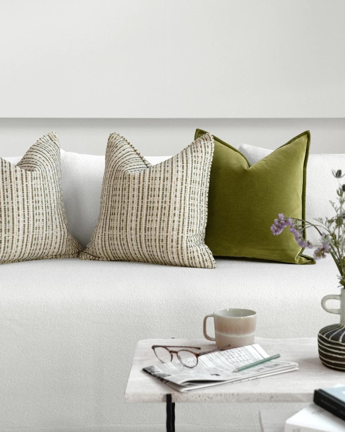Sush Bundle cushion, shown in a lifestyle front view as image 5