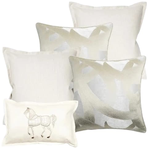 Honey Bundle bundle - indoor in white, silver and beige, shown in a product front view as image 1
