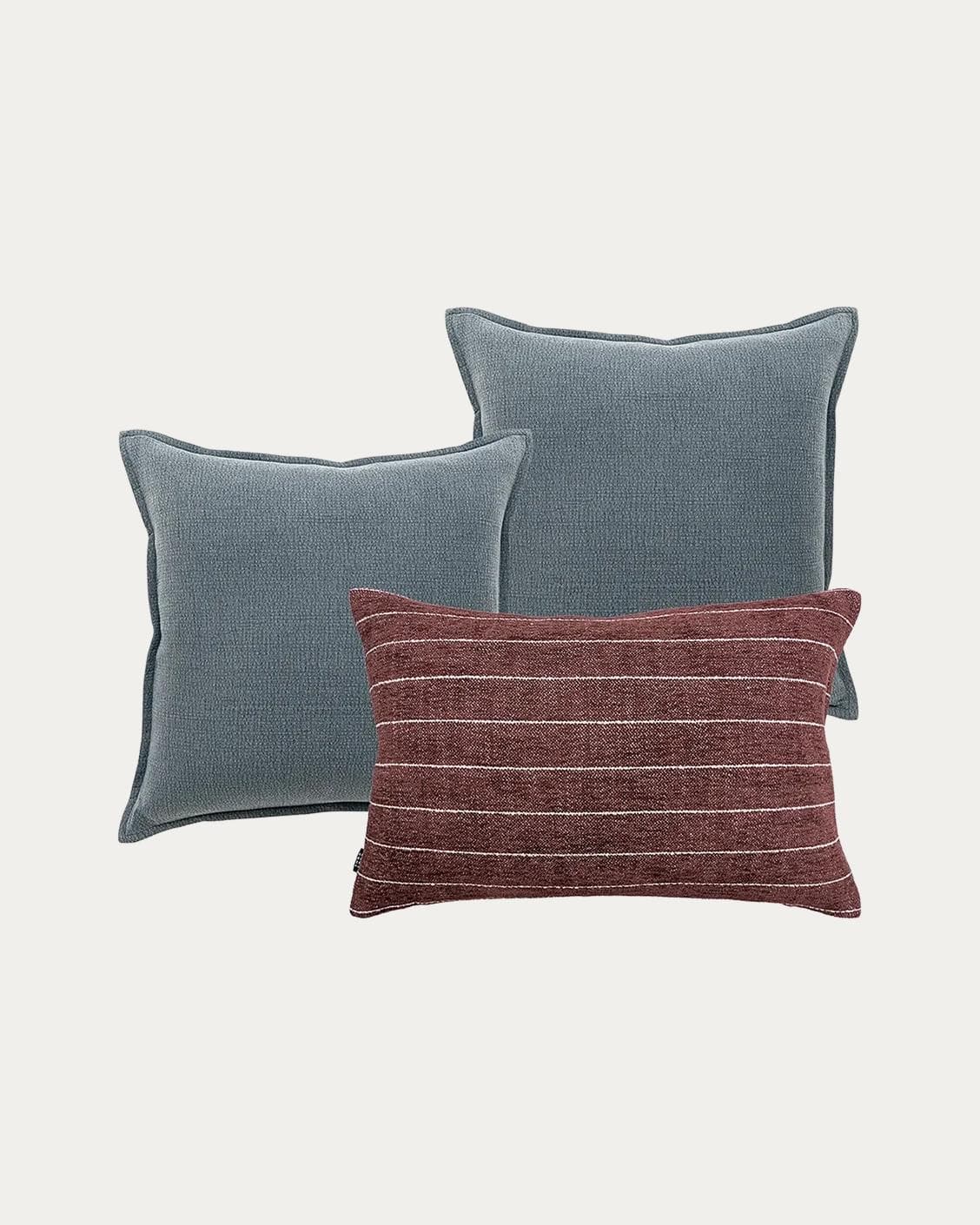 Syed Bundle bundle - indoor in blue and red, shown in a product front view as image 1