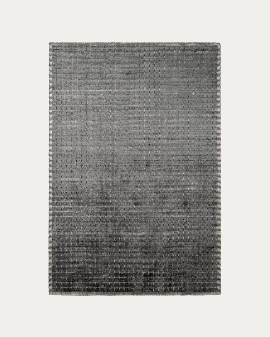 Taylor Ebony carpets in black and grey, shown in a product top view as image 1