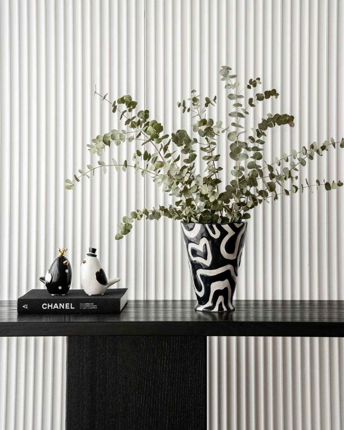 Tembo Arneson vases, shown in a lifestyle front view as image 6