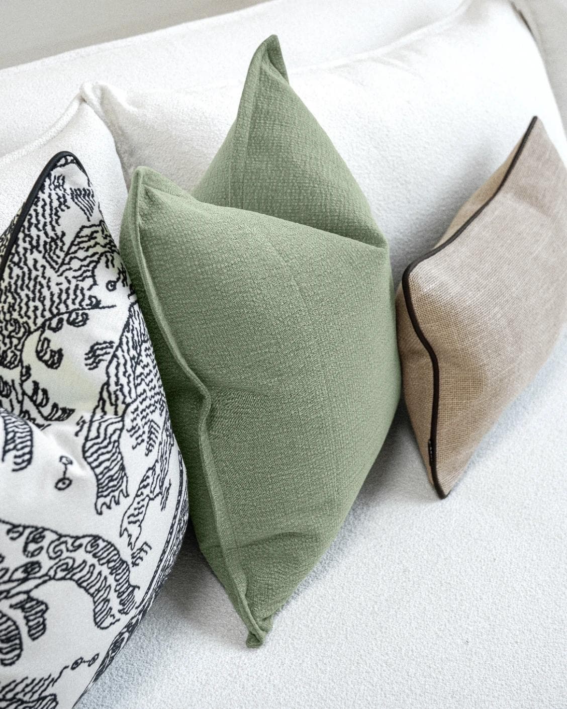 Tex Bundle cushion, shown in a product top view as image 6