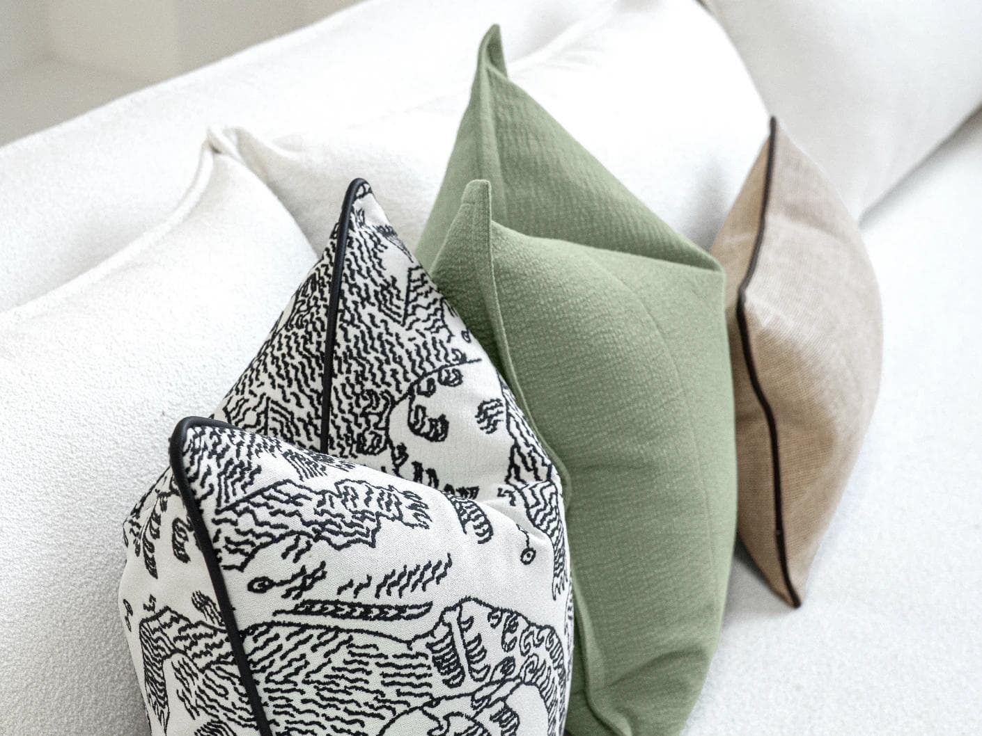 Tex Bundle cushion, shown in a product top view as image 7
