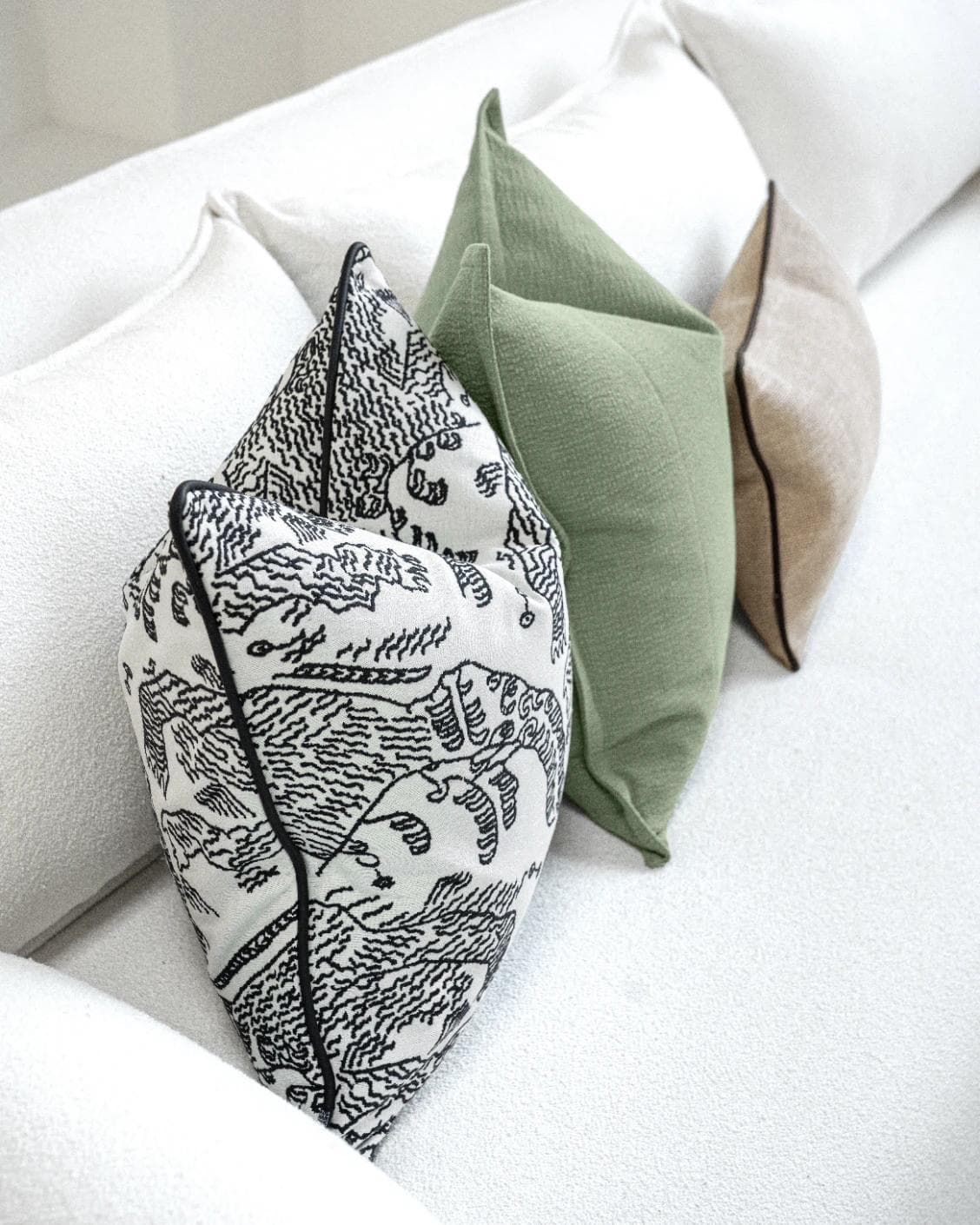 Tex Bundle cushion, shown in a product top view as image 7