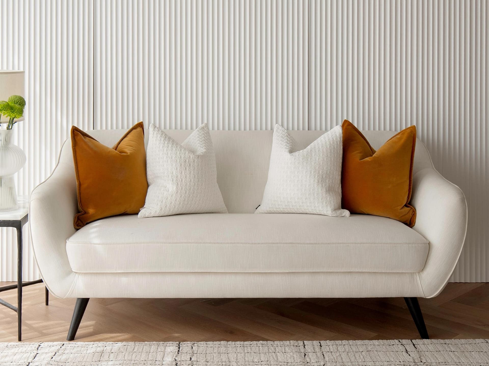 Gavin Bundle bundle - indoor in orange, shown in a lifestyle front view as image 1