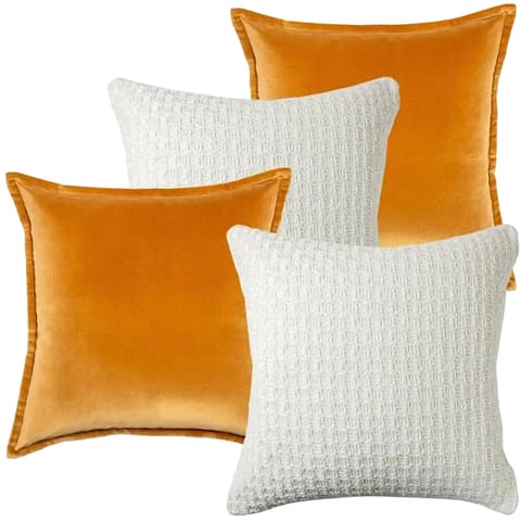 Gavin Bundle bundle - indoor in orange and white, shown in a product front view as image 1