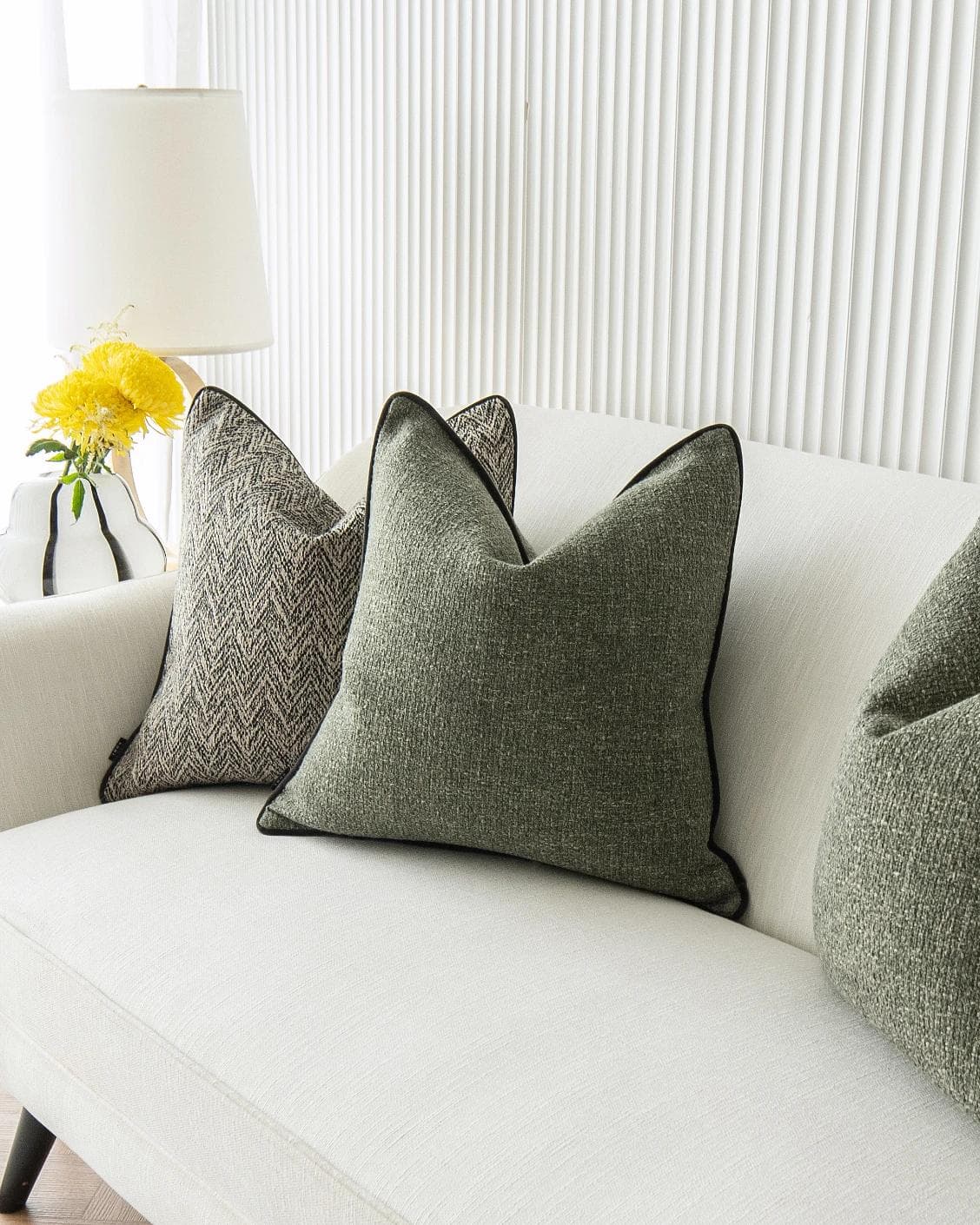Ghida Bundle cushion, shown in a lifestyle right view as image 11