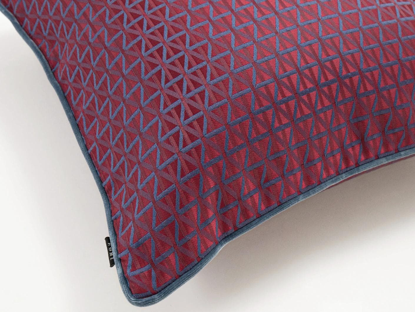 Thylane Canova I cushion in red and purple, shown in a product top view as image 6
