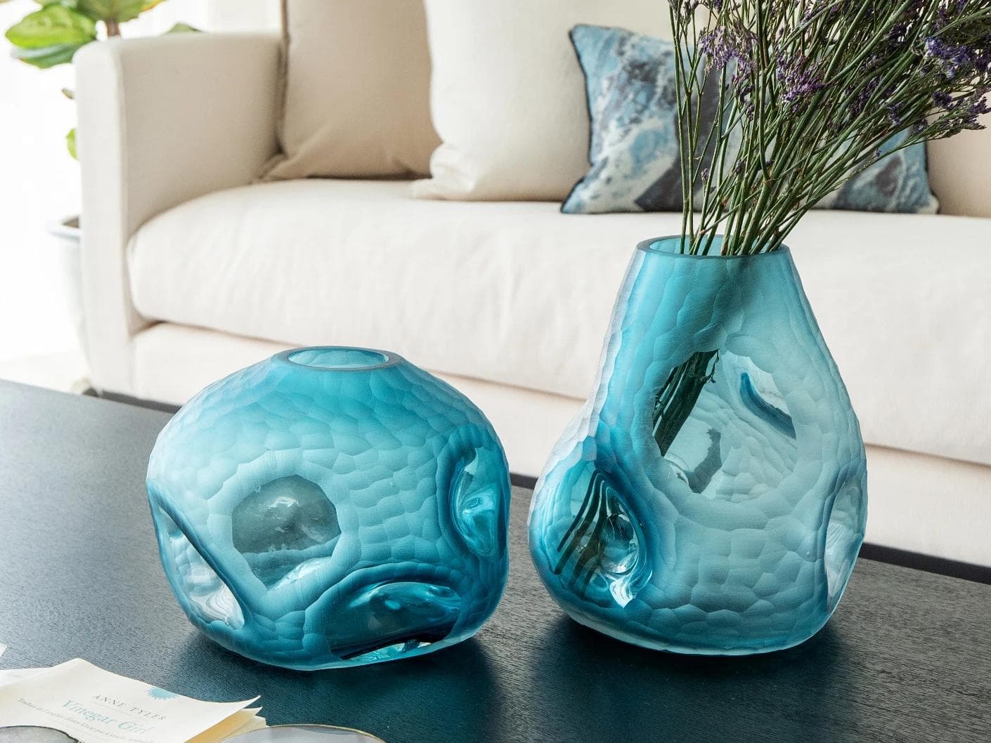 Tiffany Bundle vases, shown in a lifestyle front view as image 2