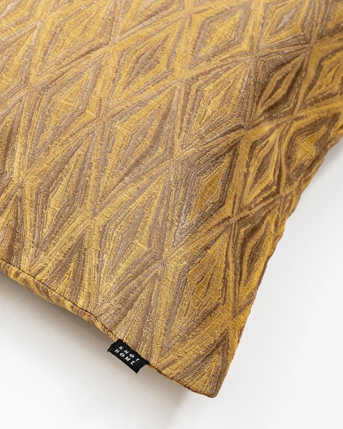 Titus Hodler cushion in yellow, shown in a product top view as image 6
