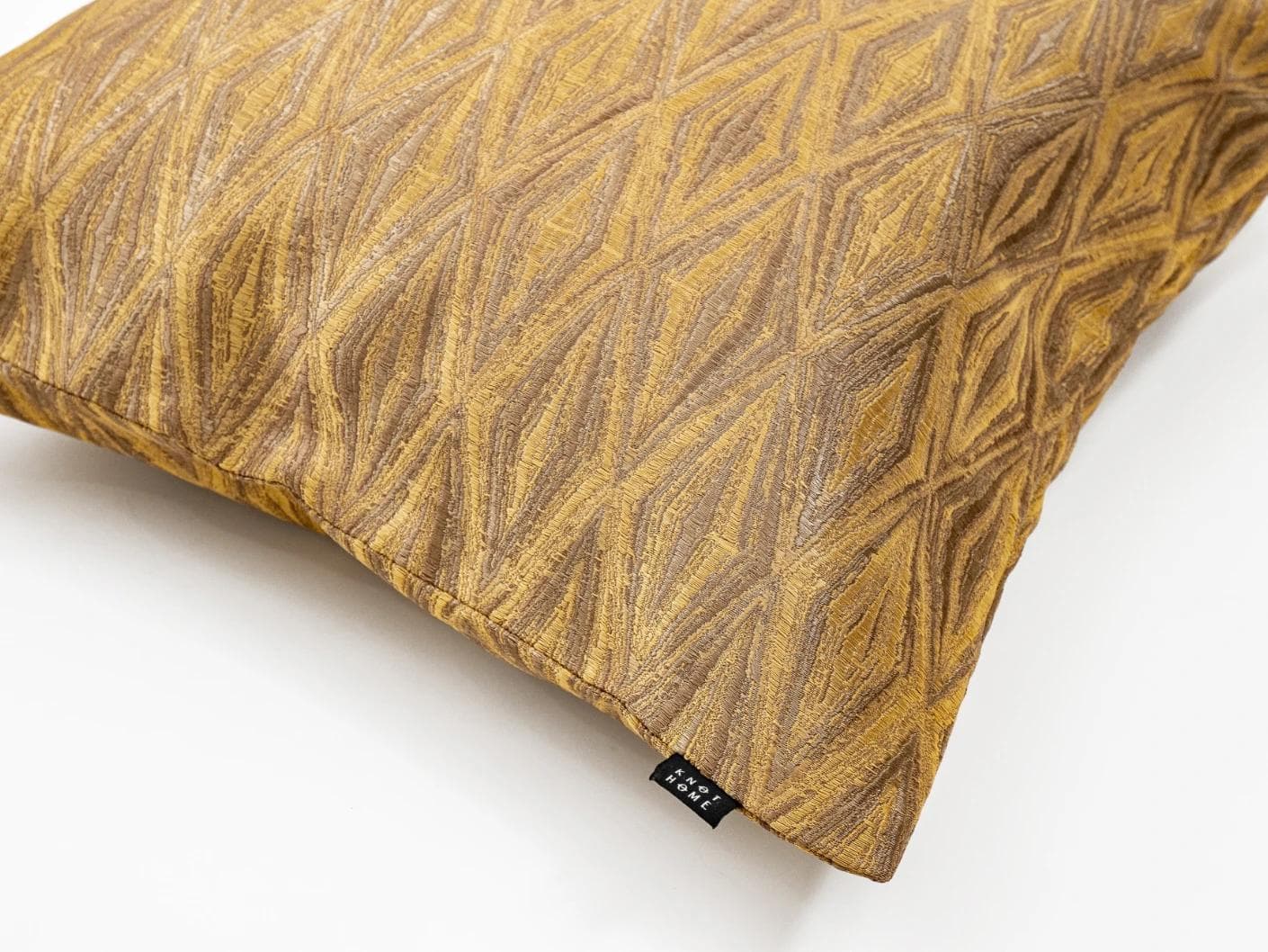 Titus Hodler cushion in yellow, shown in a product top view as image 6