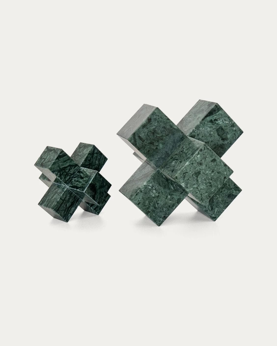 Tobias Ellis statues and sculptures in green, shown in a product front view as image 1