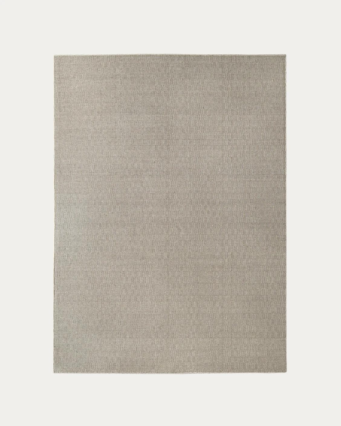 Treva Stone carpets in beige and taupe, shown in a product top view as image 1